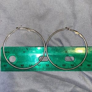 hoop earrings